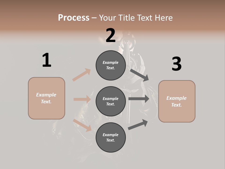 Marines Scope Weapon PowerPoint Template