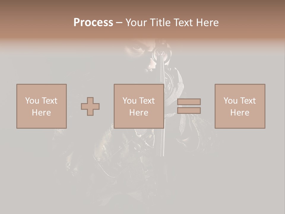 Marines Scope Weapon PowerPoint Template