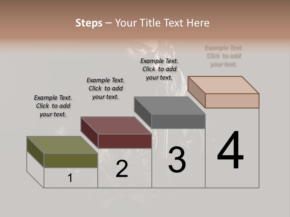 Marines Scope Weapon PowerPoint Template