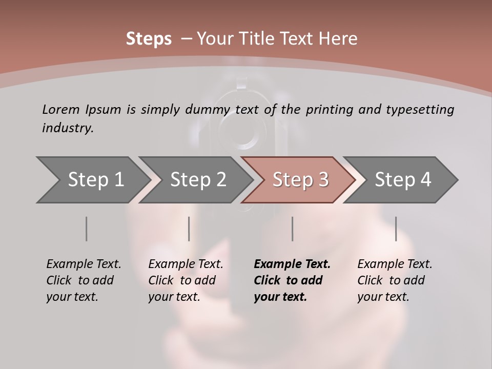 Danger Threat Assassin PowerPoint Template