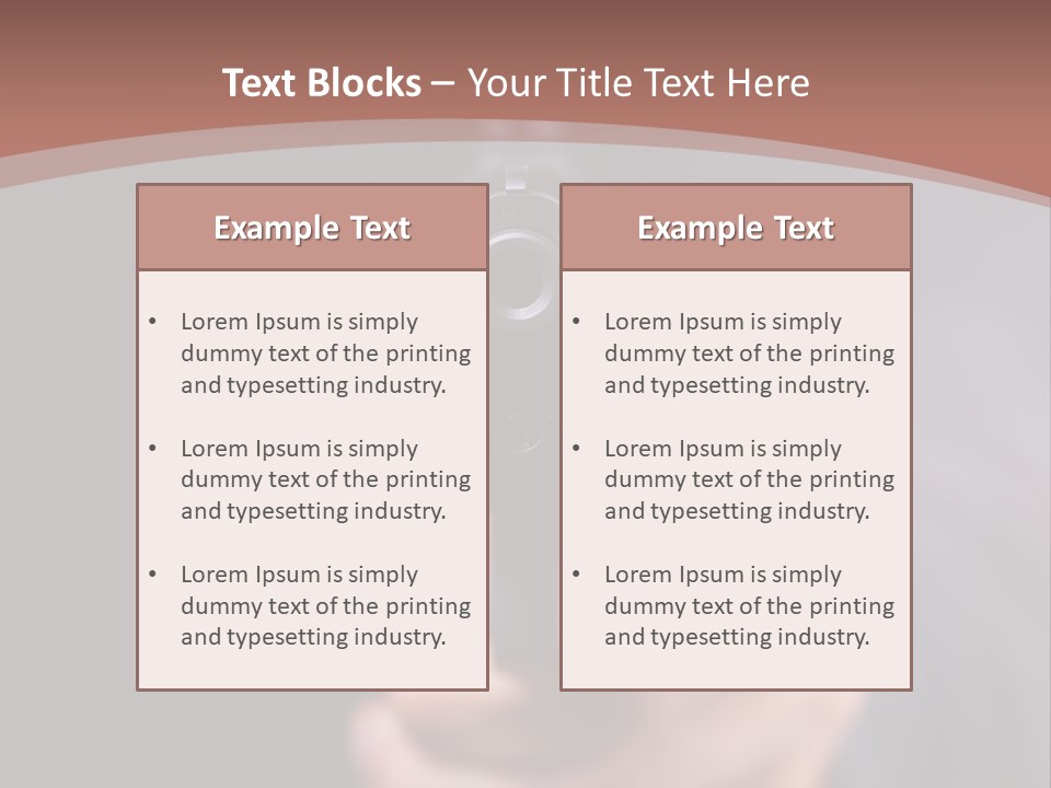Danger Threat Assassin PowerPoint Template