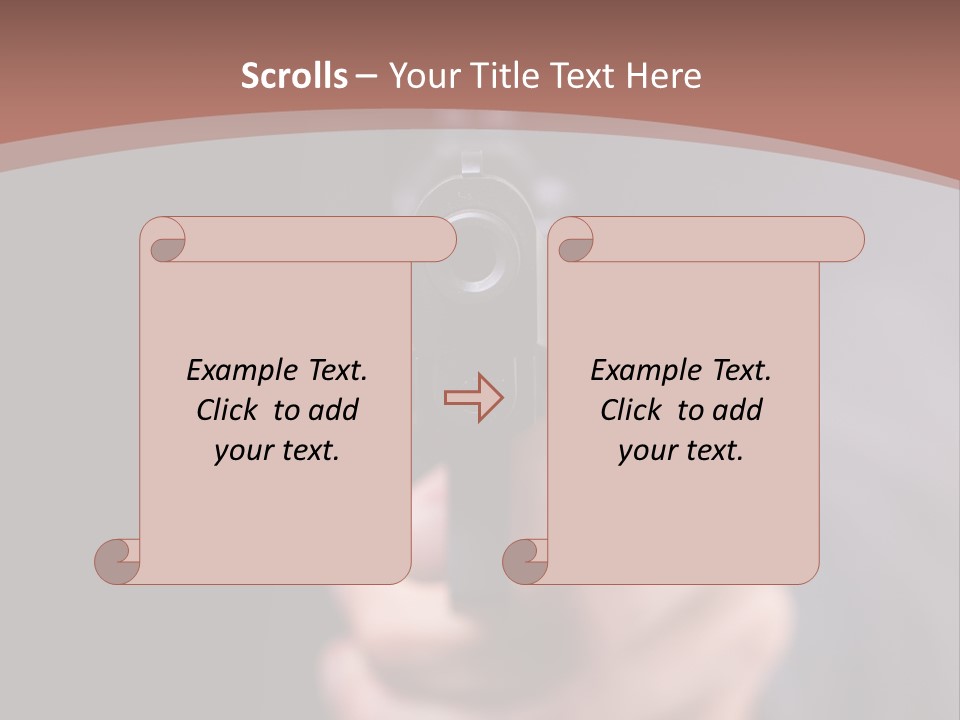Danger Threat Assassin PowerPoint Template