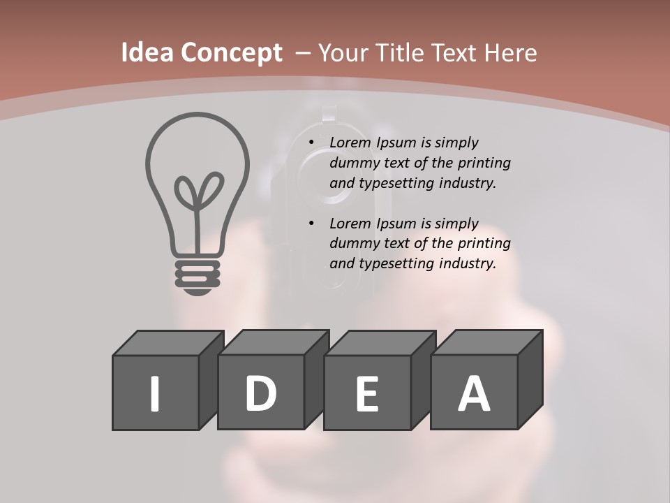 Danger Threat Assassin PowerPoint Template