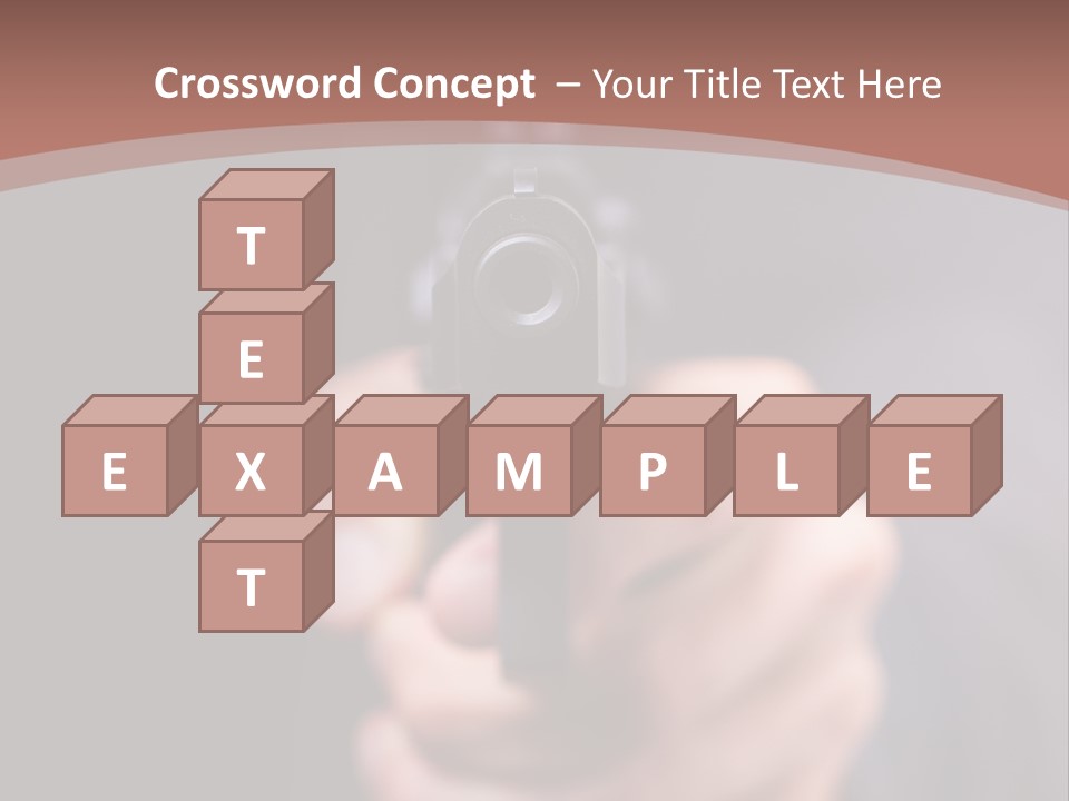 Danger Threat Assassin PowerPoint Template