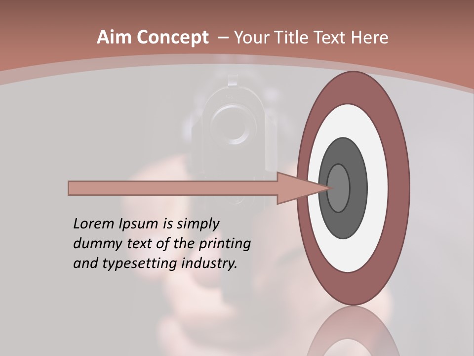 Danger Threat Assassin PowerPoint Template