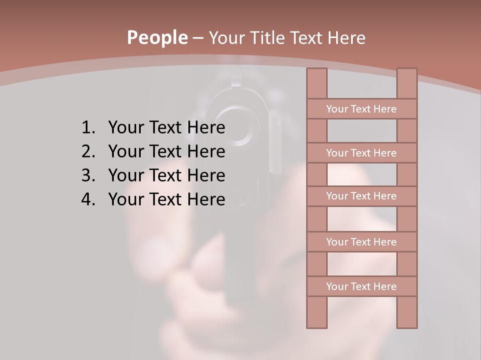Danger Threat Assassin PowerPoint Template