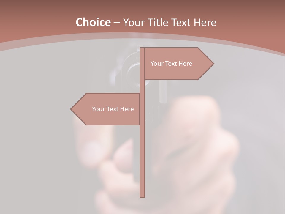 Danger Threat Assassin PowerPoint Template