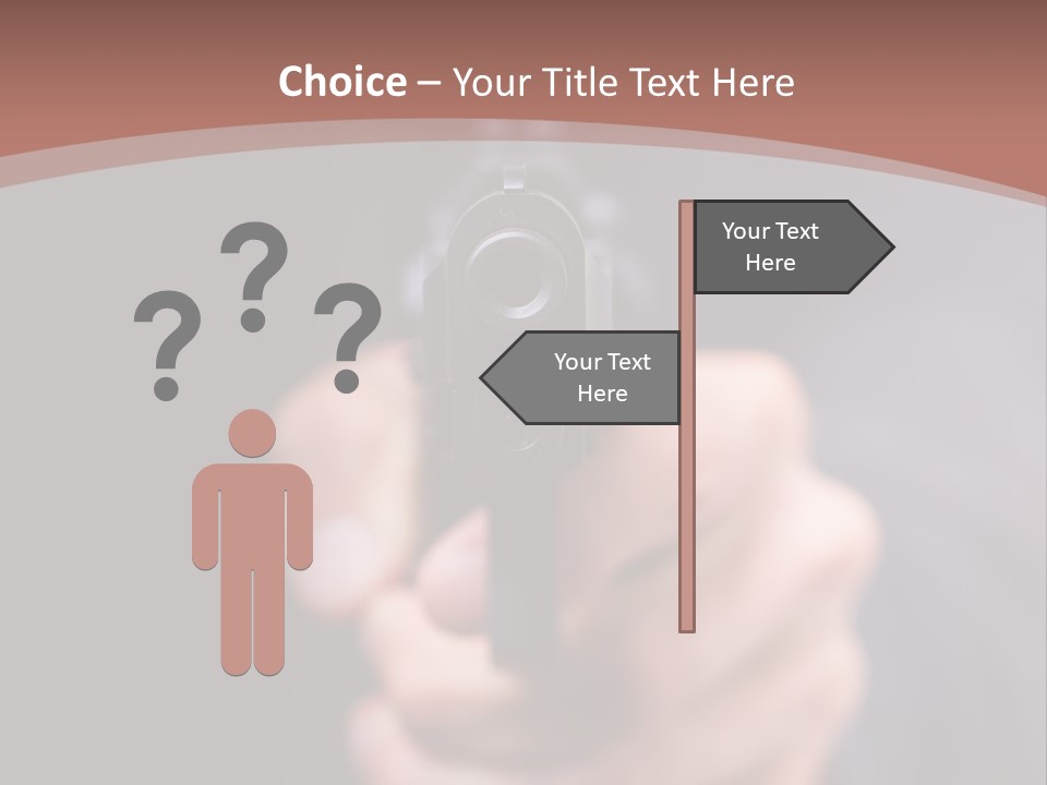 Danger Threat Assassin PowerPoint Template