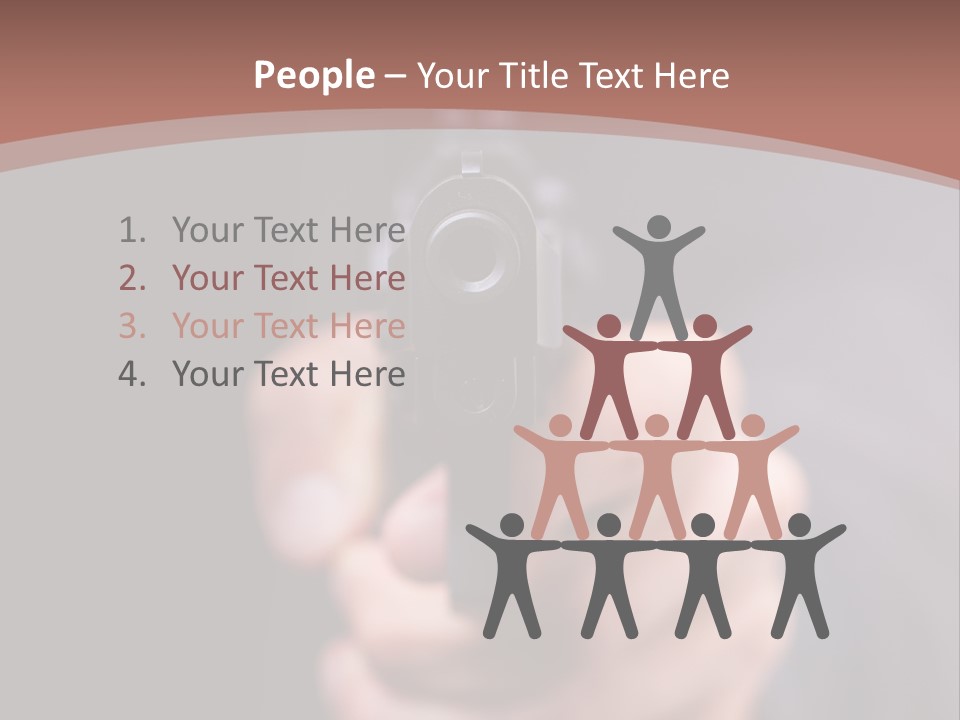 Danger Threat Assassin PowerPoint Template