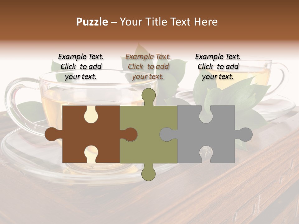 Beverage Beauty Transparent PowerPoint Template
