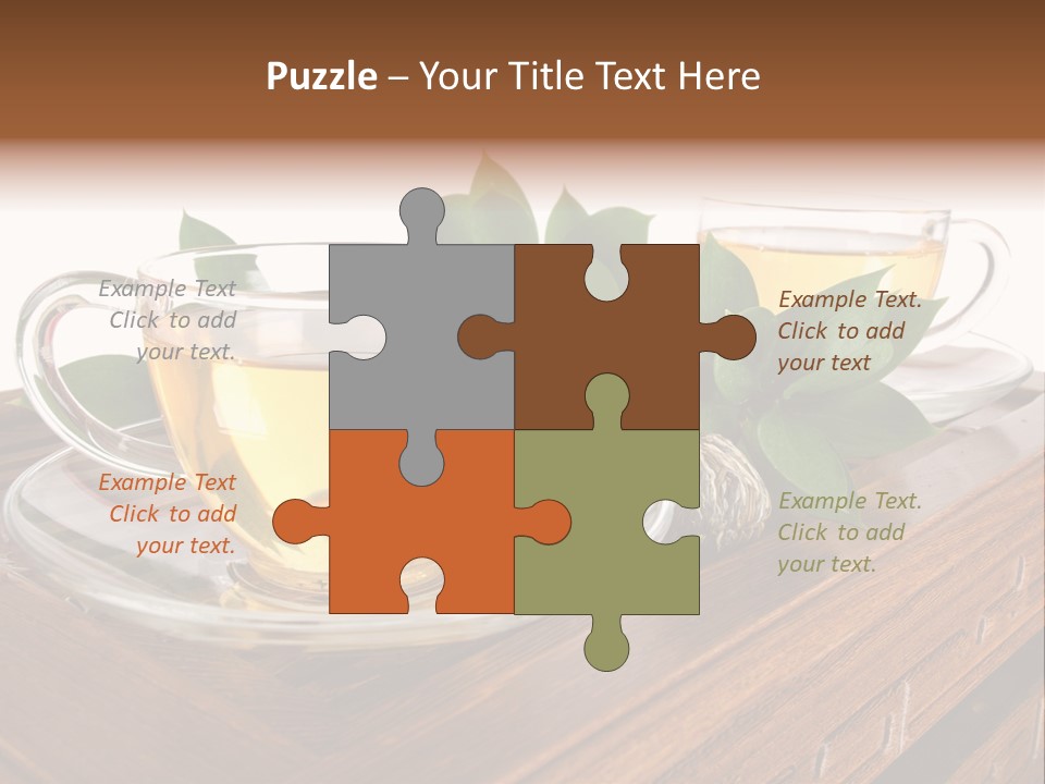 Beverage Beauty Transparent PowerPoint Template