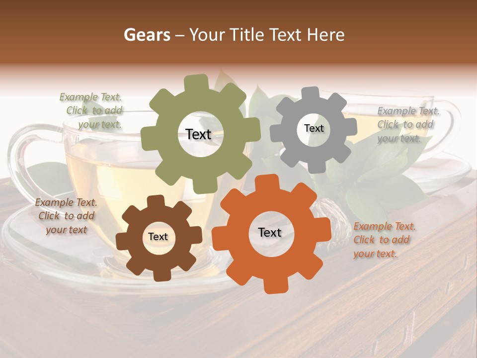 Beverage Beauty Transparent PowerPoint Template