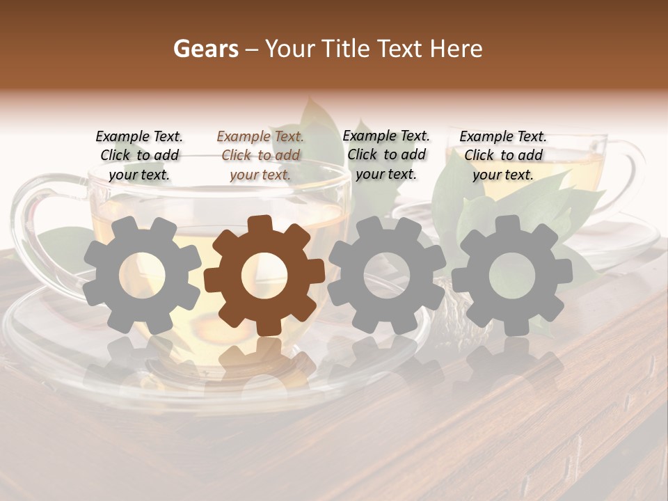 Beverage Beauty Transparent PowerPoint Template