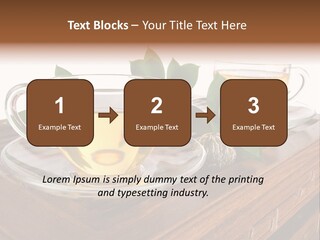 Beverage Beauty Transparent PowerPoint Template