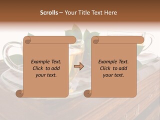 Beverage Beauty Transparent PowerPoint Template