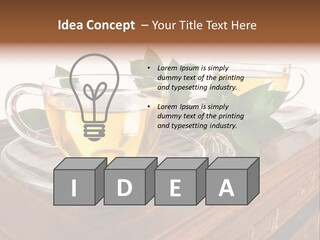 Beverage Beauty Transparent PowerPoint Template