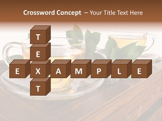 Beverage Beauty Transparent PowerPoint Template