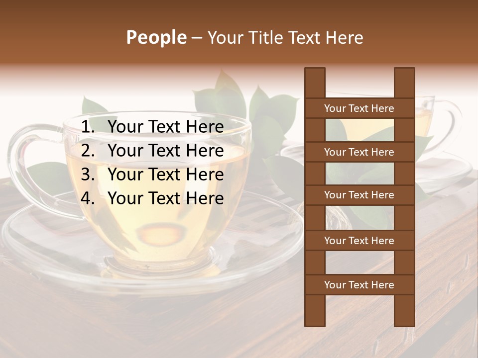 Beverage Beauty Transparent PowerPoint Template