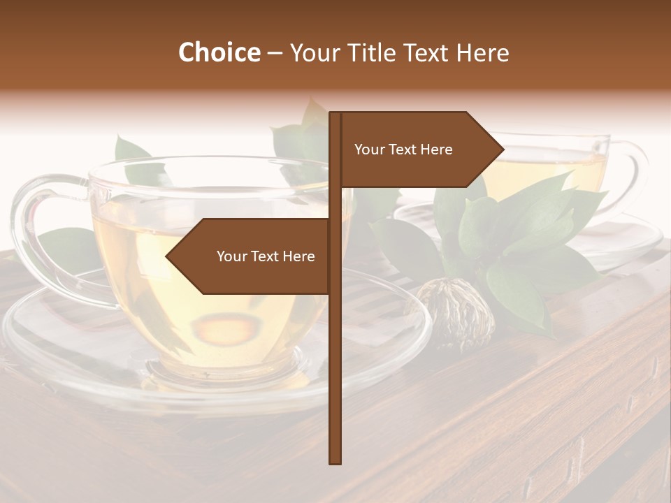 Beverage Beauty Transparent PowerPoint Template