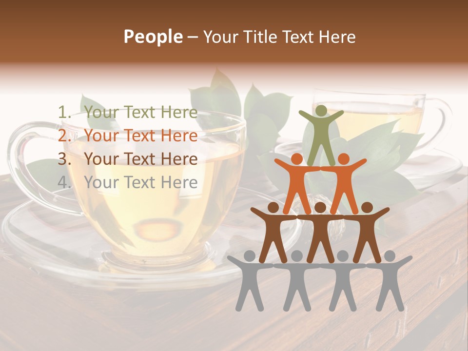 Beverage Beauty Transparent PowerPoint Template