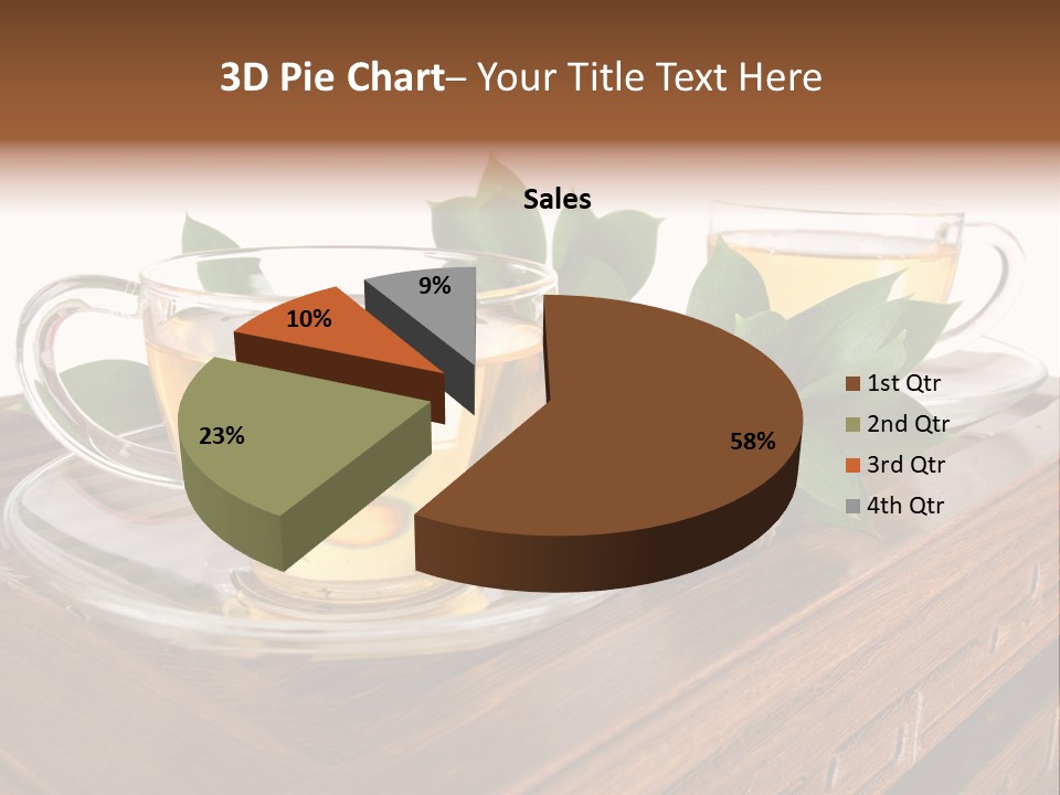 Beverage Beauty Transparent PowerPoint Template