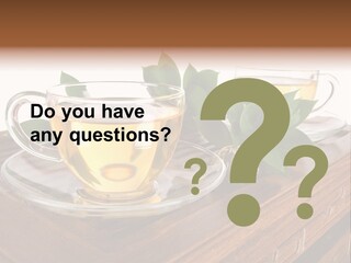 Beverage Beauty Transparent PowerPoint Template