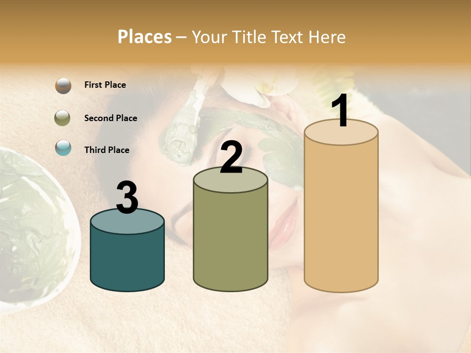 Pampering Face Relaxation PowerPoint Template