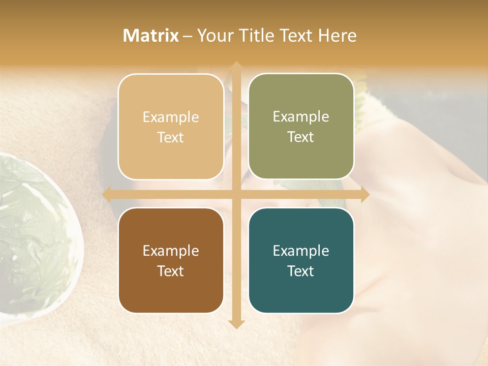 Pampering Face Relaxation PowerPoint Template