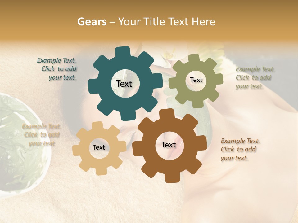 Pampering Face Relaxation PowerPoint Template