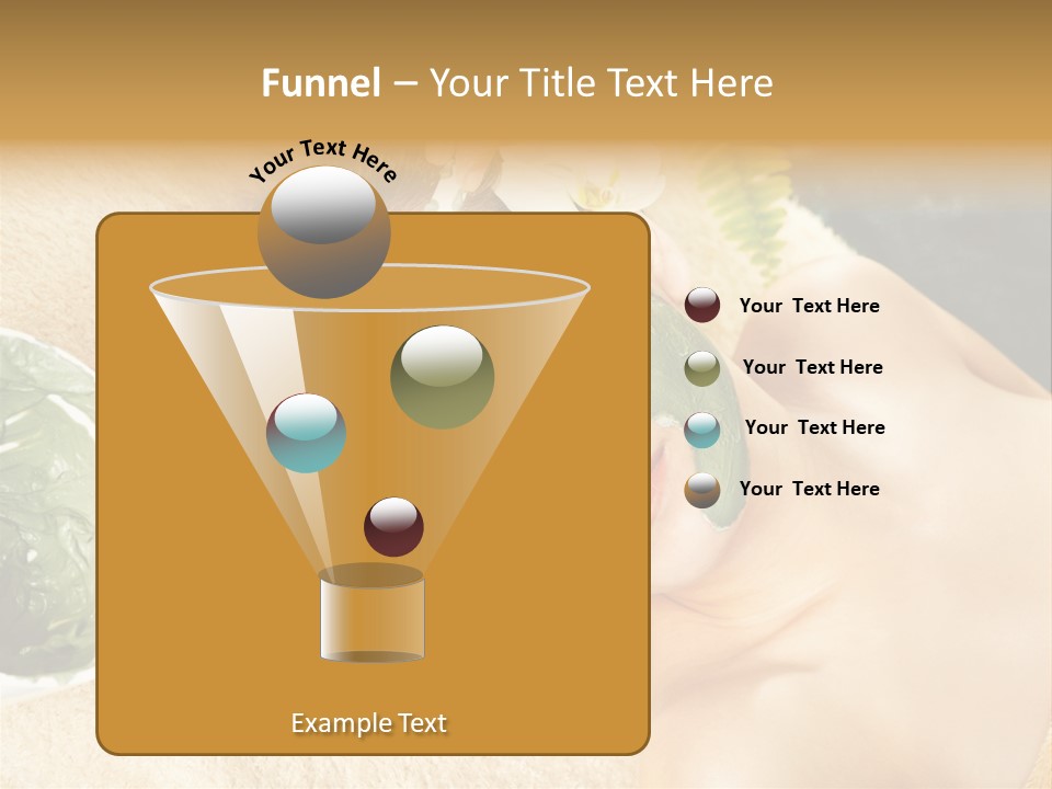 Pampering Face Relaxation PowerPoint Template