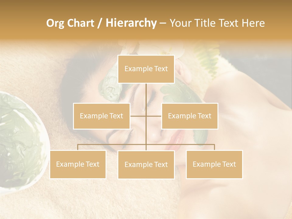 Pampering Face Relaxation PowerPoint Template