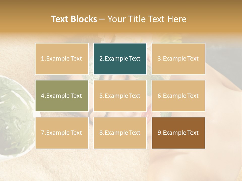 Pampering Face Relaxation PowerPoint Template