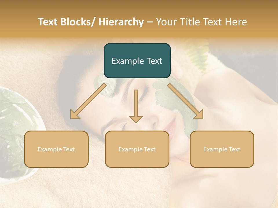 Pampering Face Relaxation PowerPoint Template