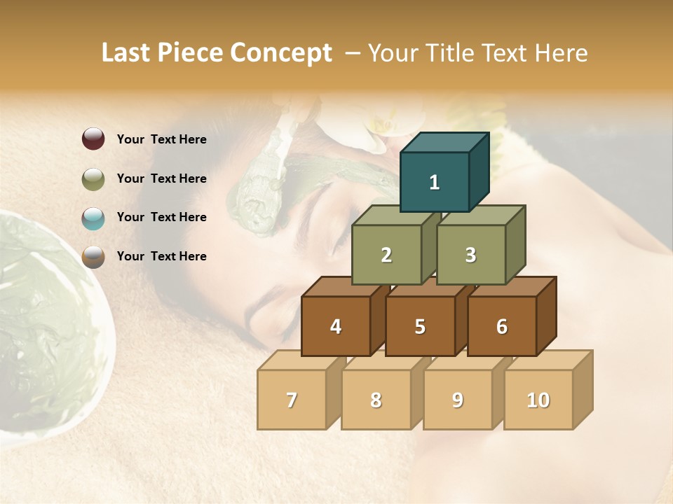 Pampering Face Relaxation PowerPoint Template