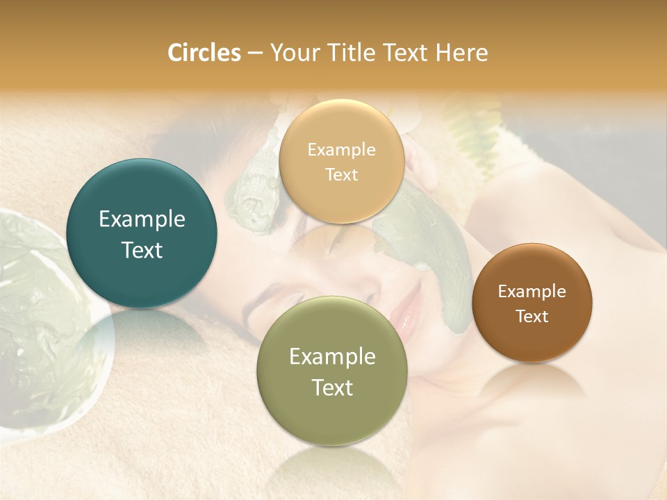 Pampering Face Relaxation PowerPoint Template