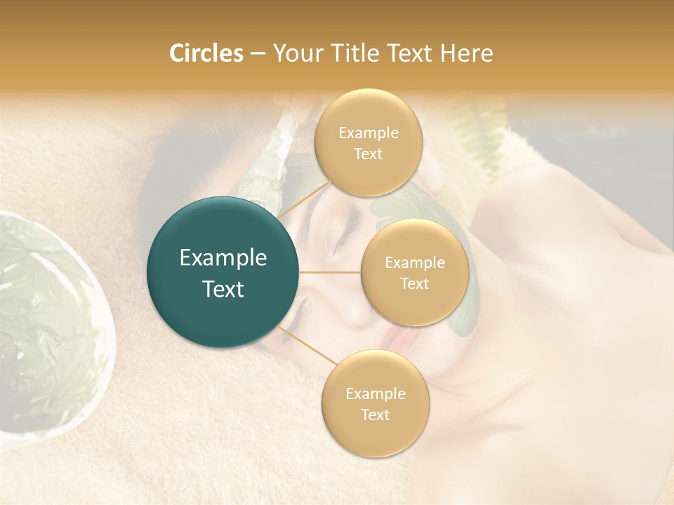 Pampering Face Relaxation PowerPoint Template