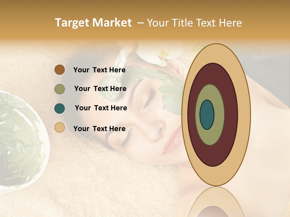 Pampering Face Relaxation PowerPoint Template