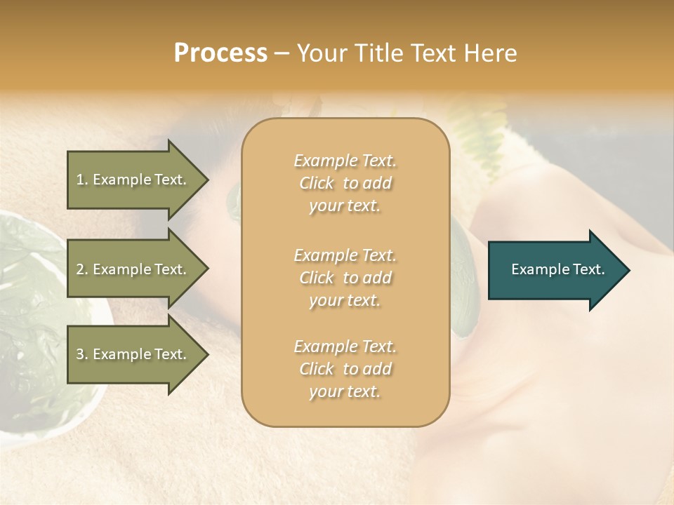 Pampering Face Relaxation PowerPoint Template