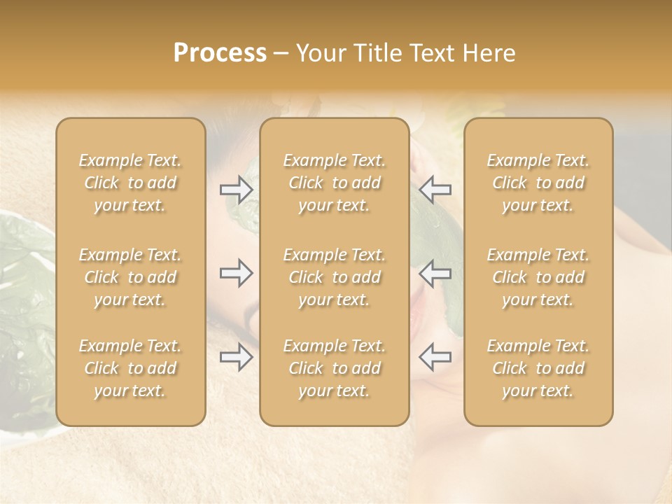 Pampering Face Relaxation PowerPoint Template
