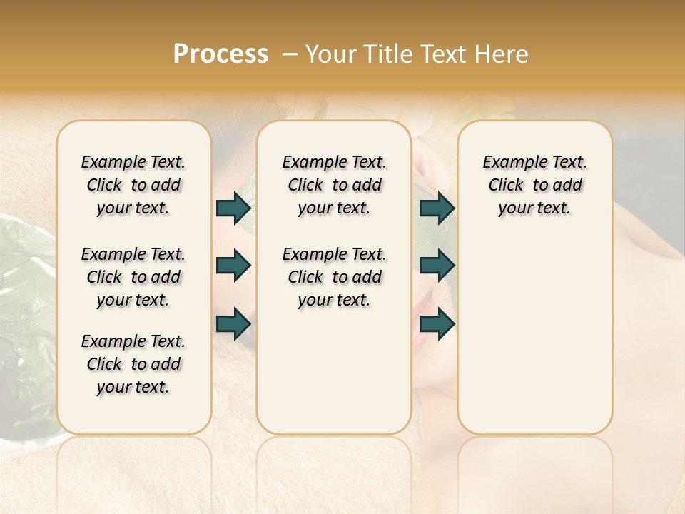 Pampering Face Relaxation PowerPoint Template