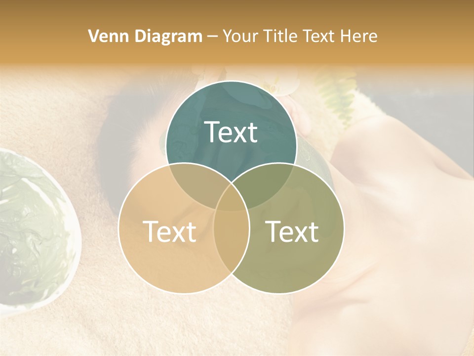 Pampering Face Relaxation PowerPoint Template