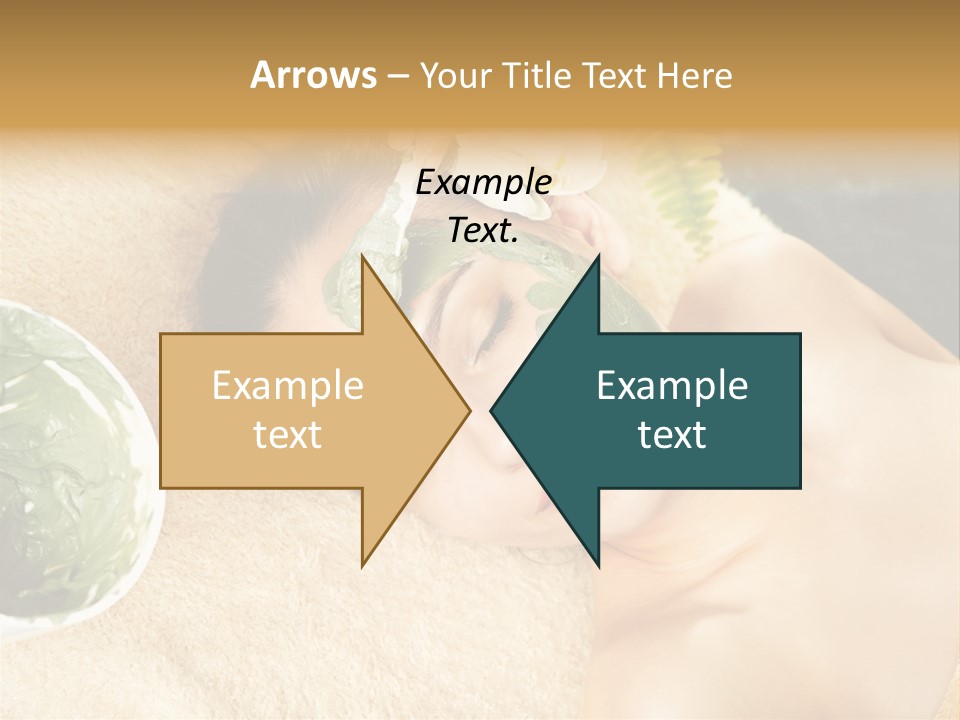 Pampering Face Relaxation PowerPoint Template