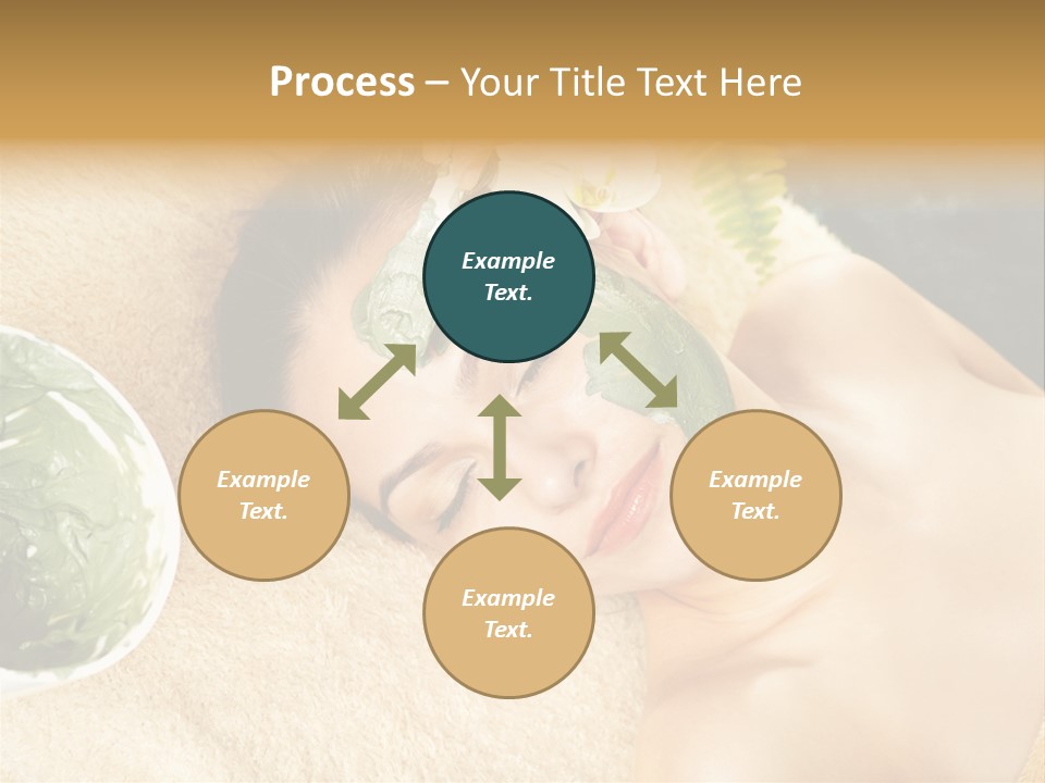 Pampering Face Relaxation PowerPoint Template