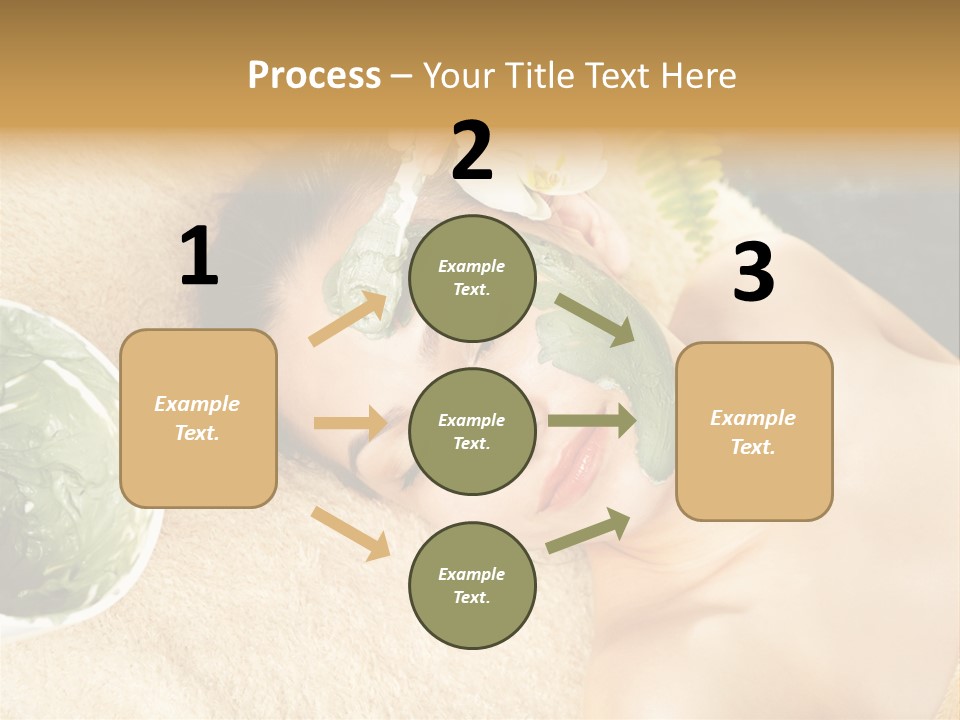 Pampering Face Relaxation PowerPoint Template