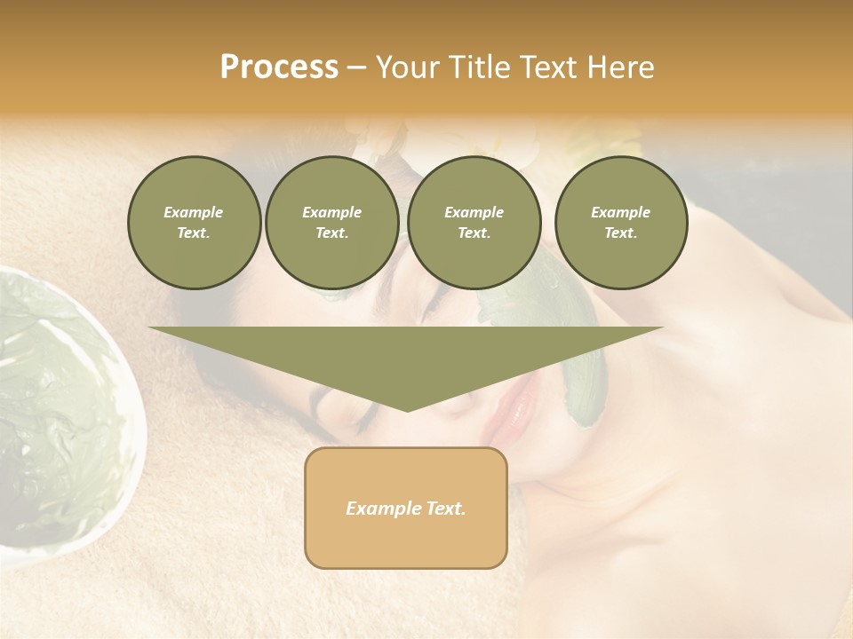 Pampering Face Relaxation PowerPoint Template