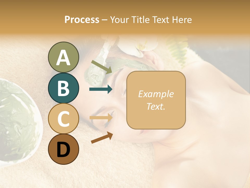 Pampering Face Relaxation PowerPoint Template