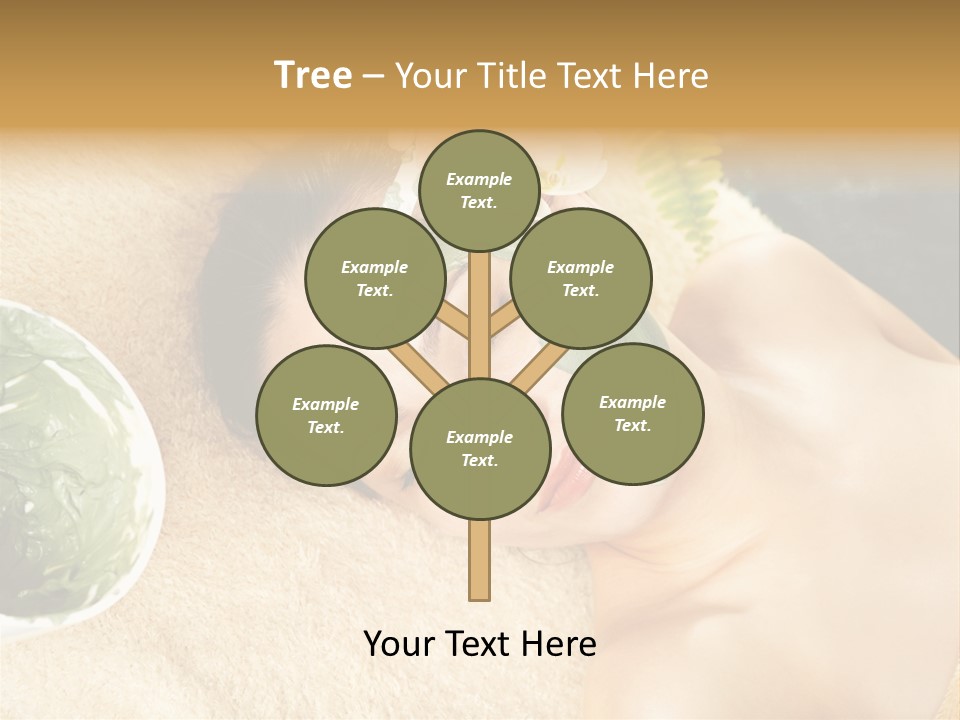 Pampering Face Relaxation PowerPoint Template