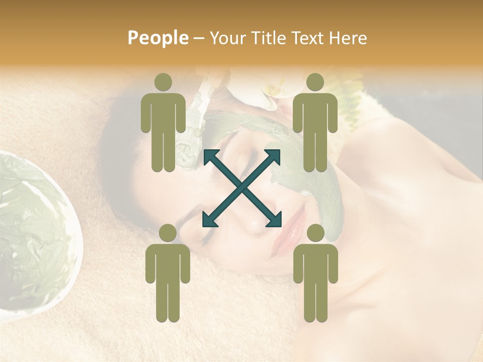 Pampering Face Relaxation PowerPoint Template
