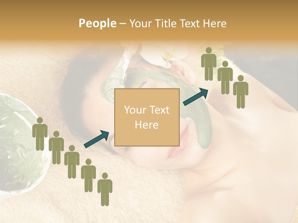 Pampering Face Relaxation PowerPoint Template