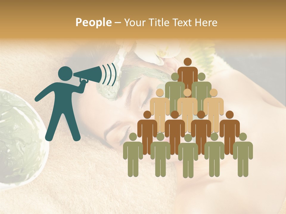 Pampering Face Relaxation PowerPoint Template